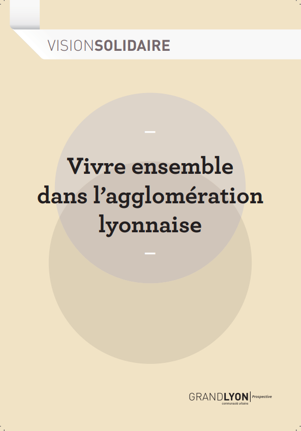 Couverture de l'étude "Vivre ensemble dans l'agglomération lyonnaise"